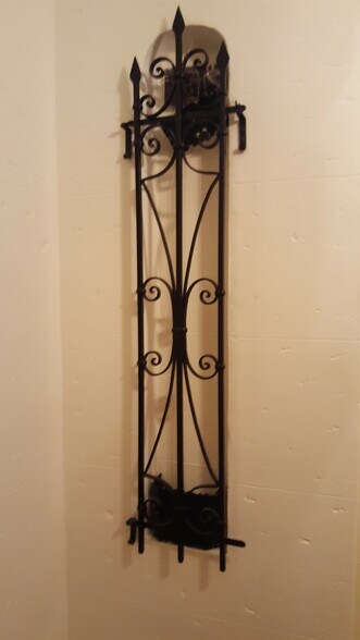 Example of Original Interior Ironwork - 1103 S Crescent Heights Blvd