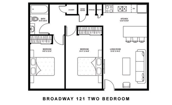 Floorplan - Broadway 121
