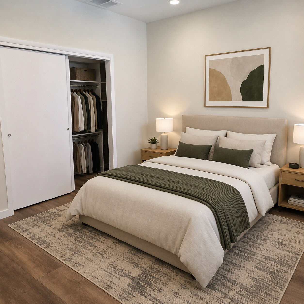virtual staged - 607 N Wells St