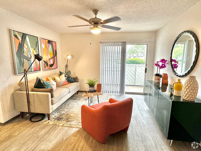 Vibrant Living Room at Sandstone Apartments - Sandstone