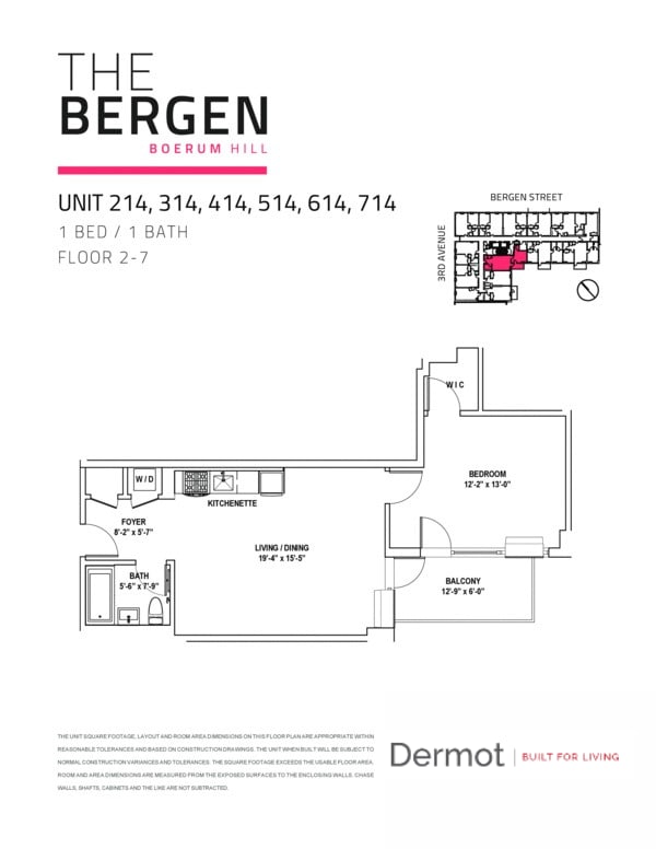 Floorplan - The Bergen