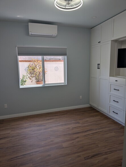 Bedroom Window and Cabinets - 6719 Rudnick Ave