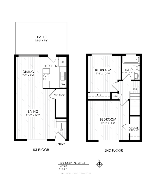 Floorplan - 1330 Josephine Street