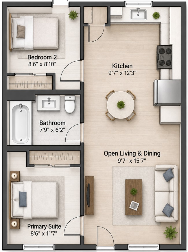 Floorplan - The Addison