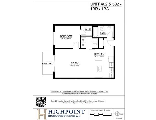 Floorplan - HIGHPOINT Highwood Station 440