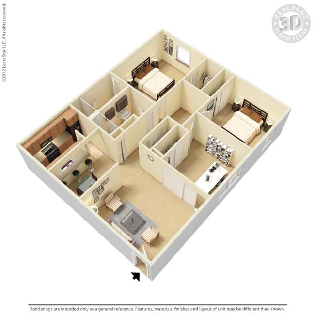 Floorplan - Villa Marina Apartments