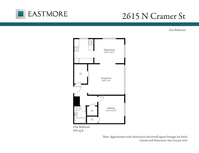 1BR/1BA - 2615 N Cramer St