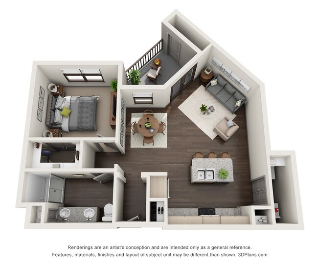 Floorplan - Atlas Point at Prestonwood, 55+ Apartments