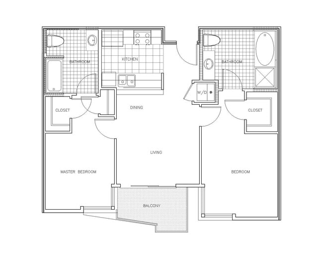 Sorrento 2x2 floor plan PR SM Sorrento LLC - PR SM Sorrento LLC