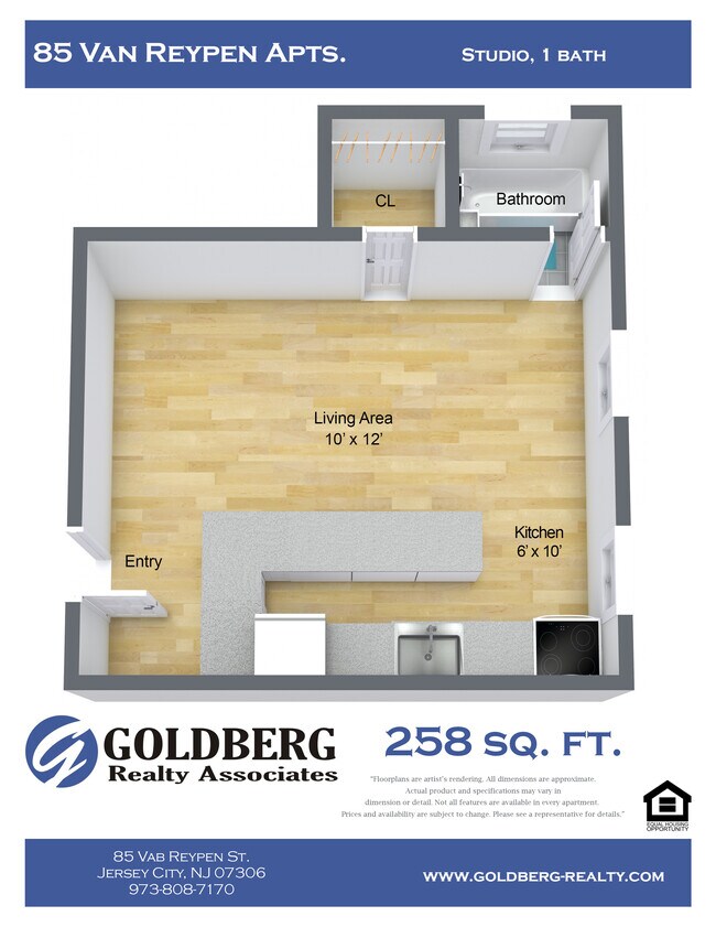 85 Van Reypen Street Apts 85 Van Reypen St Jersey City NJ 07306