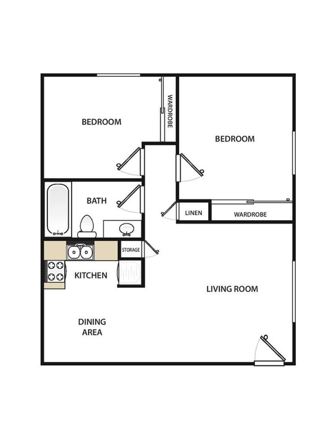 2BR/1BA - Heritage Park Villas 55+ Senior Community