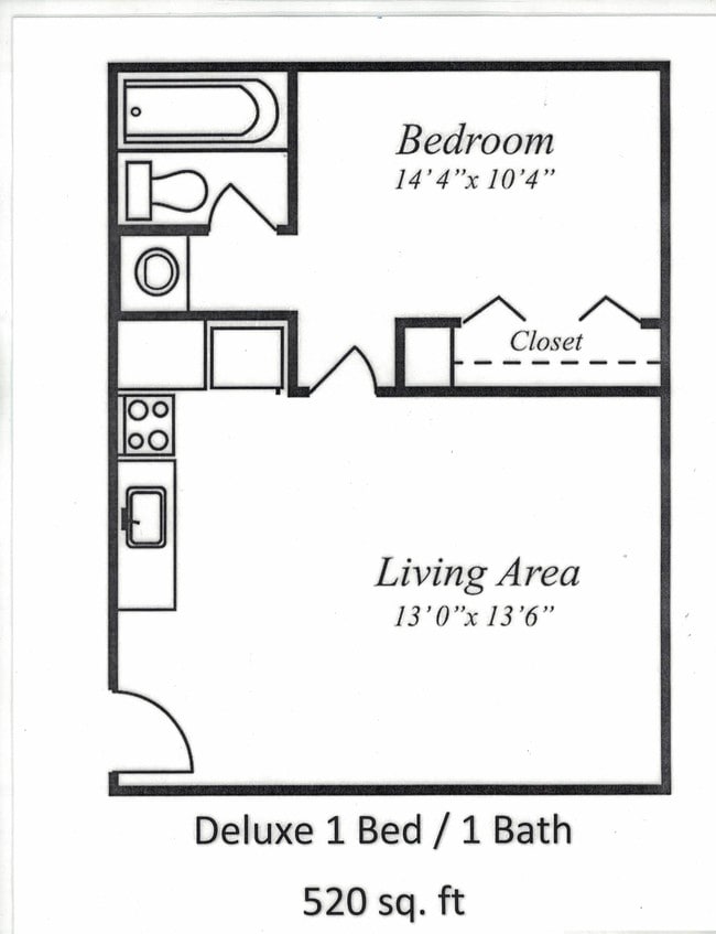 Floorplan - Park View Apartments