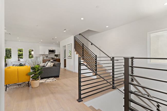 Kitchen and Living Room - 2120 N Beachwood Dr