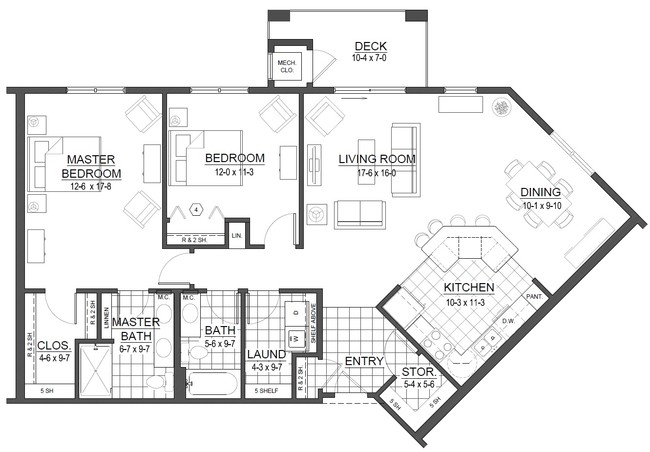 Floorplan - Village Cooperative of Shawnee