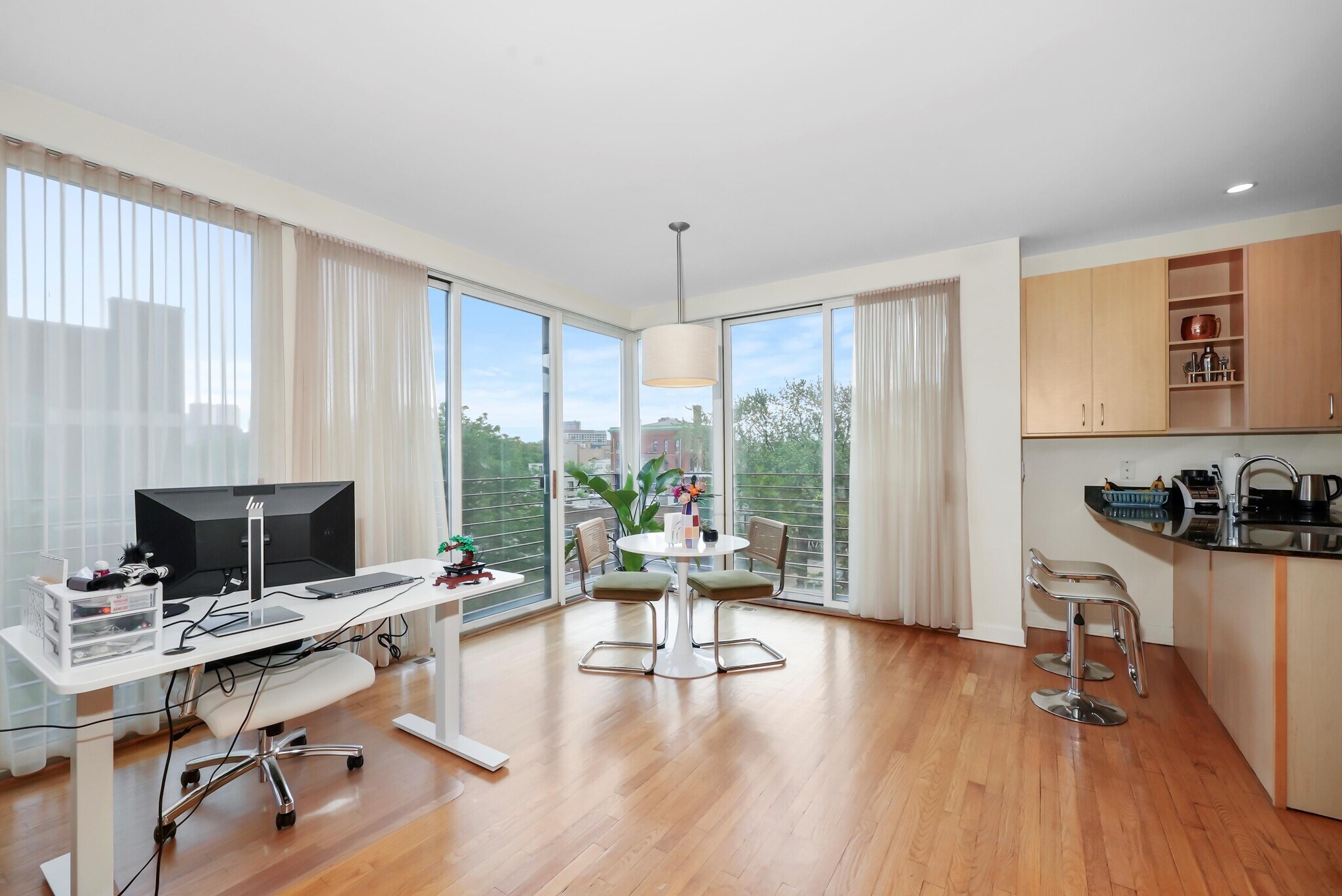 Open Concept Living / Dining/ Kitchen - 1700 W Ohio St