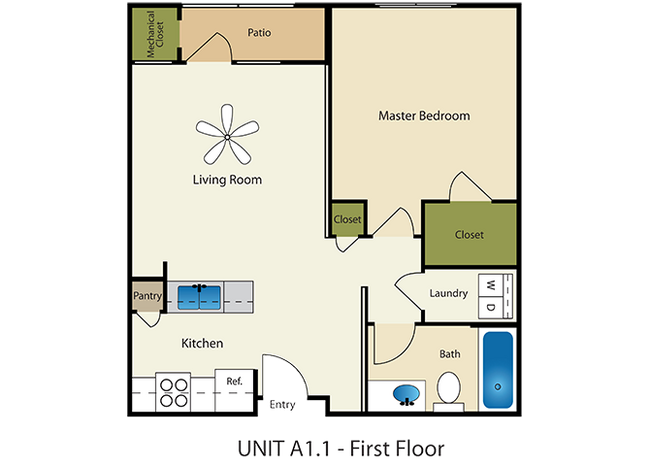 Floorplan - Providence Place Apartments