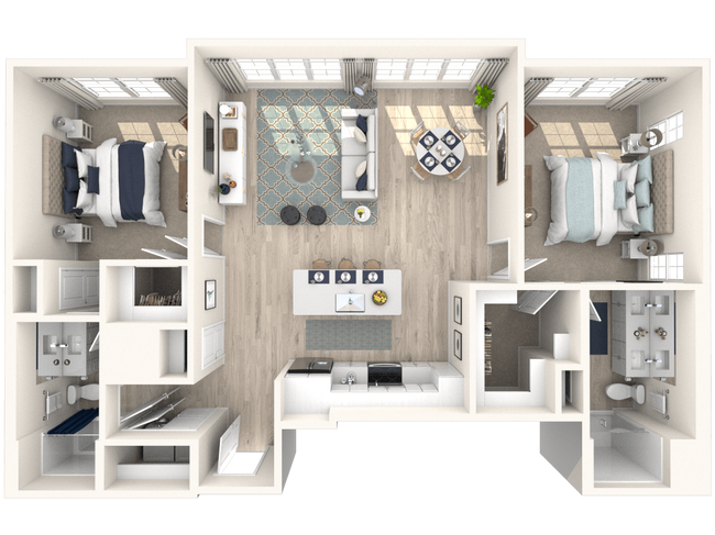 Floorplan - Altis Grand Suncoast Apartments