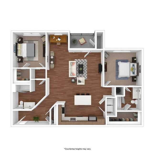 Floorplan - Smyrna Village Apartments of Louisville