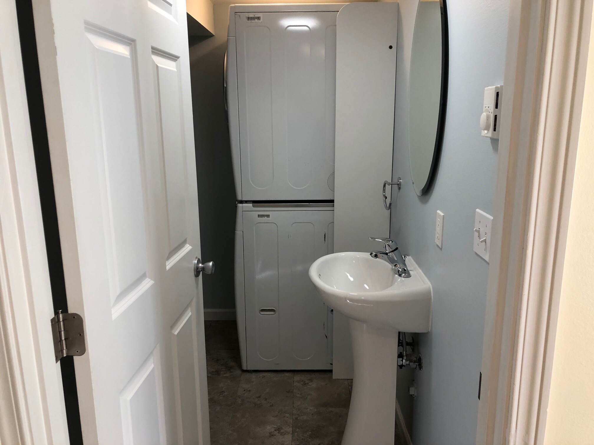 Half bath and in-unit washer and dryer - 5409 Beacon Avenue South