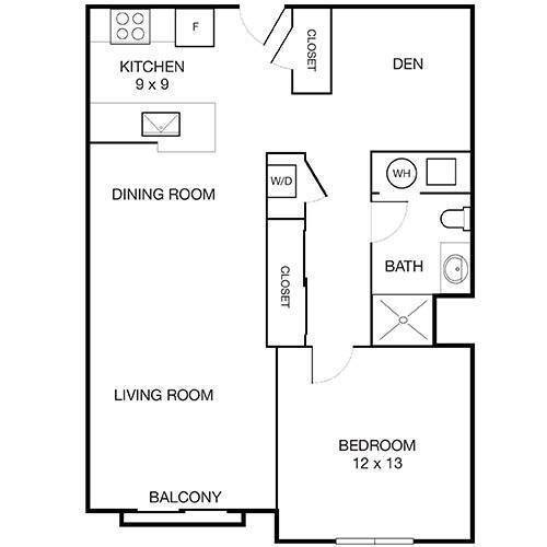 043281_Emerson with Den_DIMS_BW_500x500-01 - Charlesbank Apartment Homes