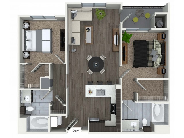 Floorplan - Bell South Bay