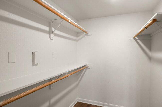Primary Closet - B3 Floorplan - Memorial Heights at Washington