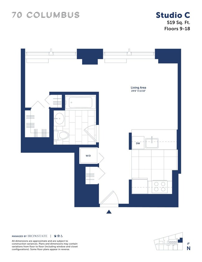 Floorplan - 70 Columbus