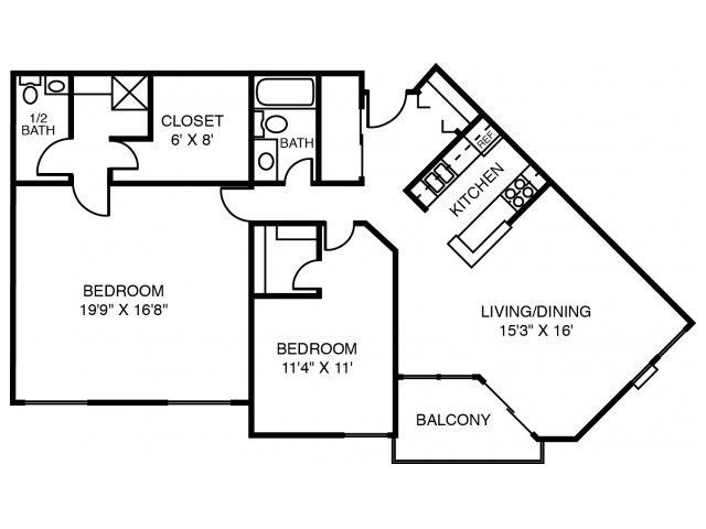 Floorplan - Parkside at Medicine Lake