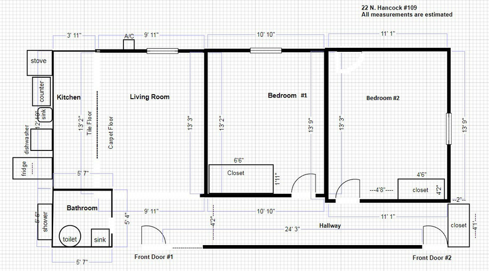 #109 Blueprint - 22 N Hancock St