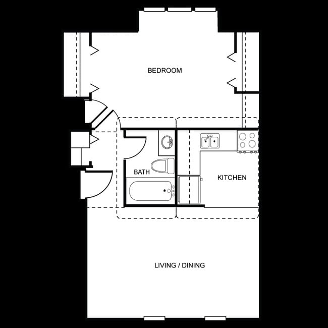 Floorplan - Elizabeth Brook Apartments