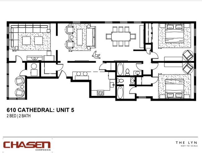 Floorplan - The Lyn at 610 Cathedral Street