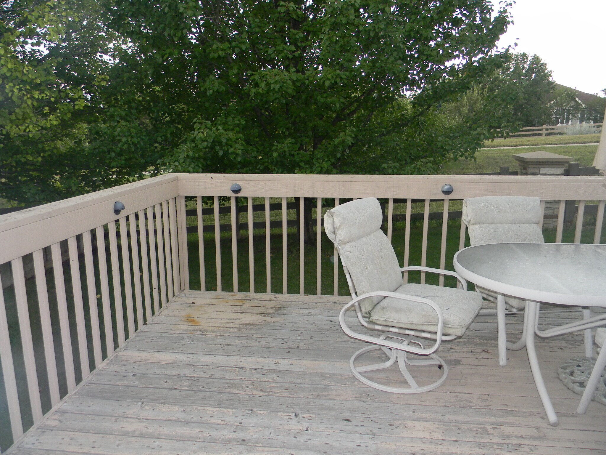 Back deck - 5835 S Harlan St