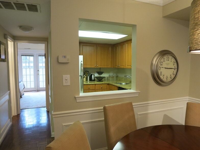 Kitchen open to DR - 1755 Q St NW