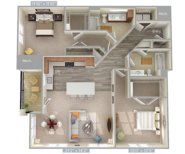 Floorplan - Avalon Laurel