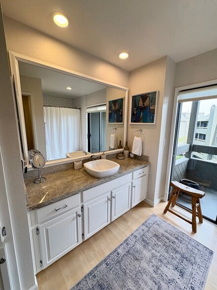 Bathroom vanity & sink - 820 Sea Spray Ln