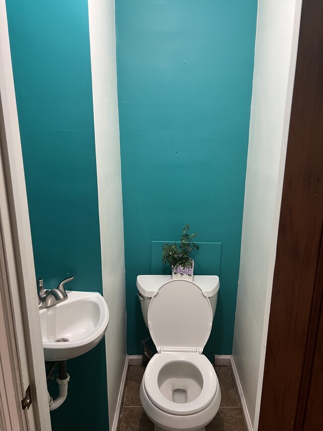 First Floor Hall Half Bath - 321 Dana Ave