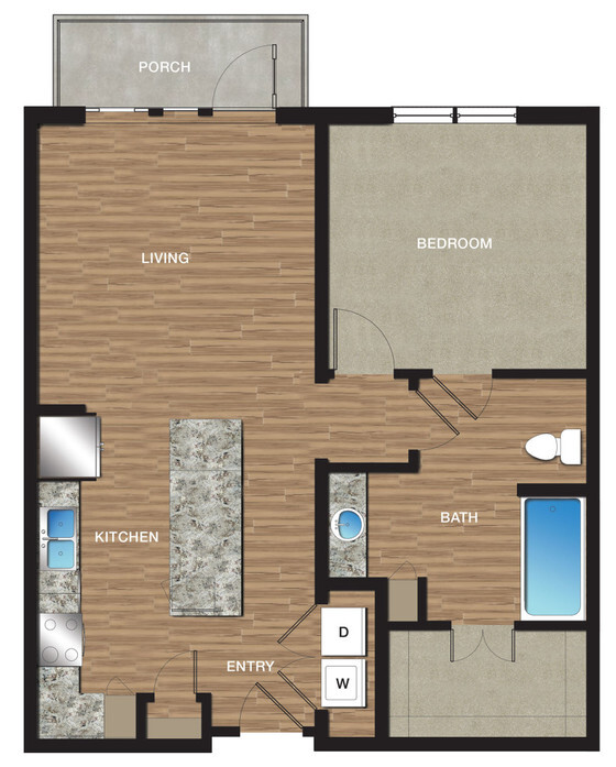 Floorplan - Crest at Las Colinas Station