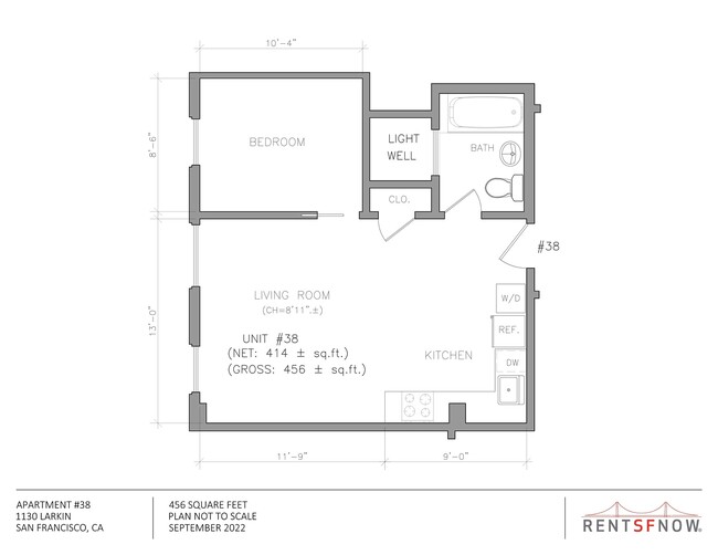 Floorplan - 1130 Larkin