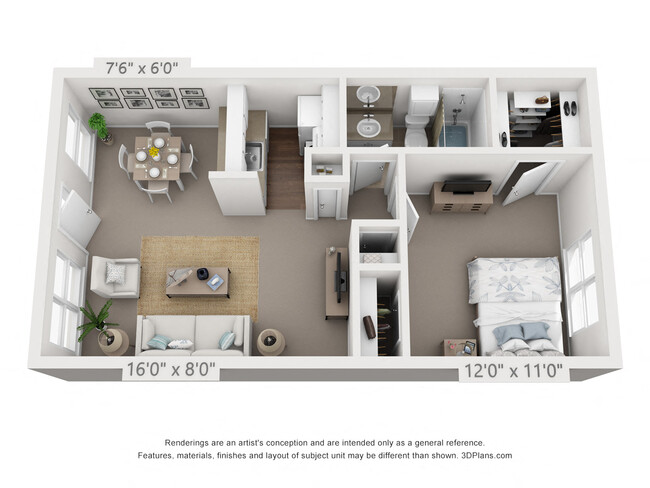 Floorplan - The Summit at Midtown