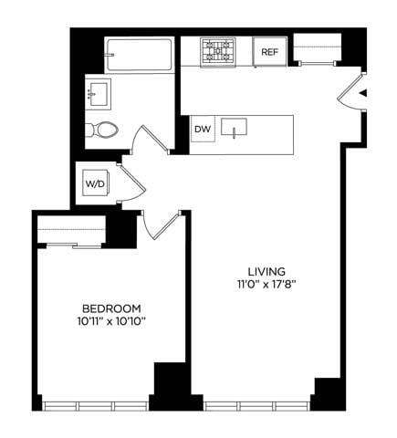 Floorplan - Lincoln at Bankside