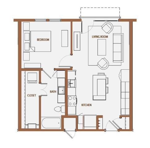 Floorplan - The Kelton at Clearfork