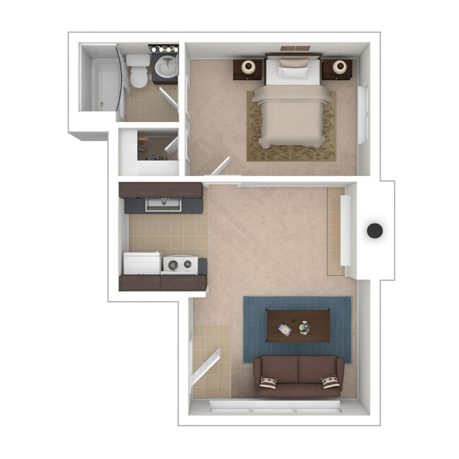 Floorplan - Arbor Place Apartments