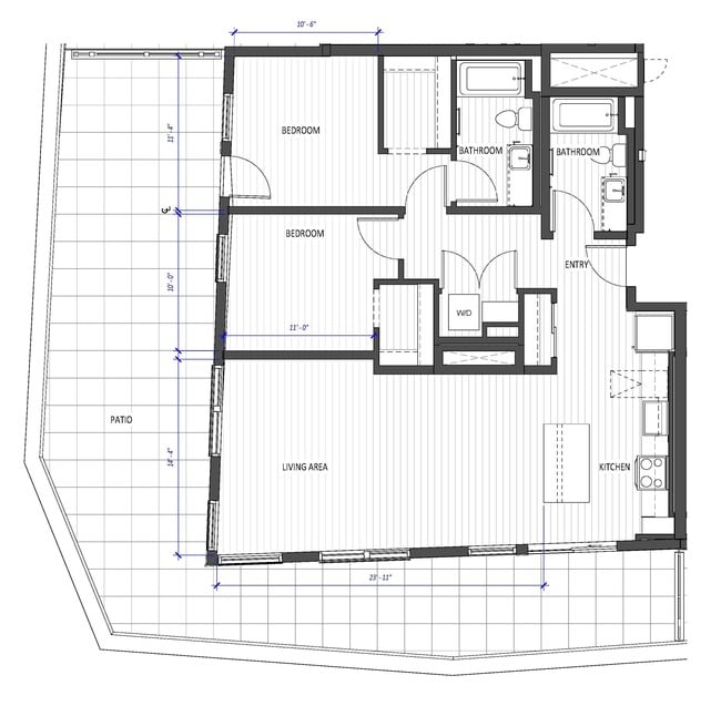 Floorplan - Hyas Point Apartments
