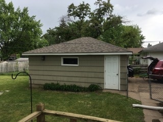 Garage Side Door - 7109 14th Ave S