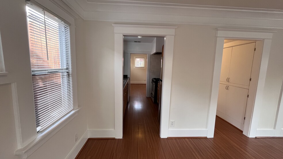 Looking into kitchen and second bedroom - 6429 Dix St