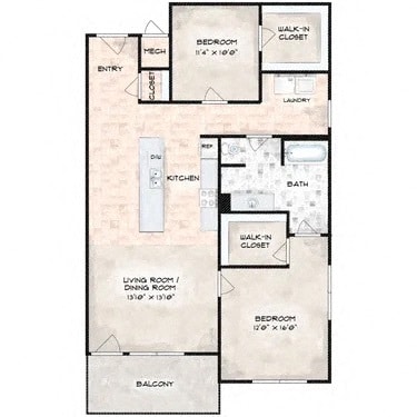 Floorplan - The Halston