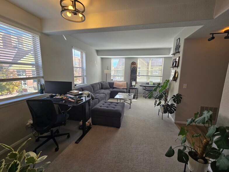 Full living room with office or dining space - 5498 Zephyr Ct