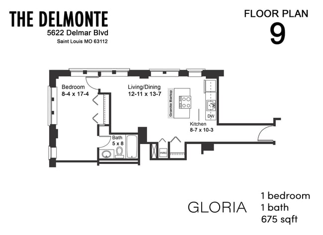 Floorplan - The Delmonte