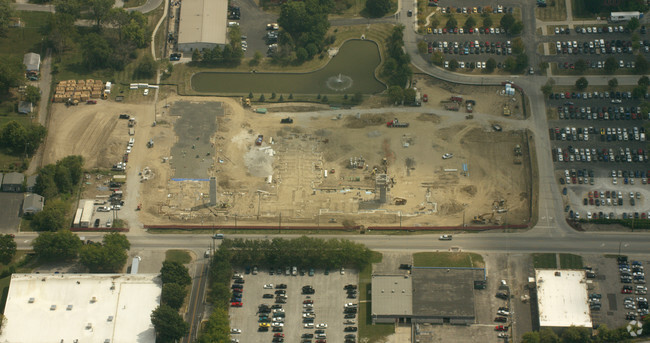 Aerial Photo - Greyhound Village