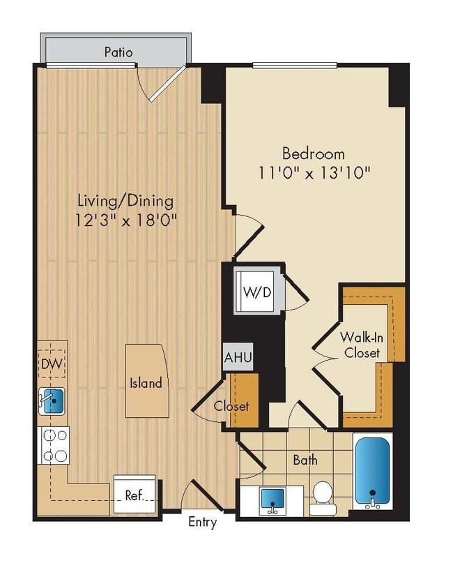 Floorplan - Flats 130 at Constitution Square